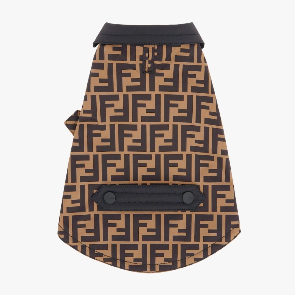 オリジナルデザイン手作り商品 FENDI*ロゴプリント・シェル・ドッグ