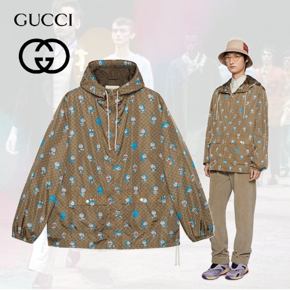 ○送料込○GUCCI○ドラえもん リバーシブル ジャケット (GUCCI