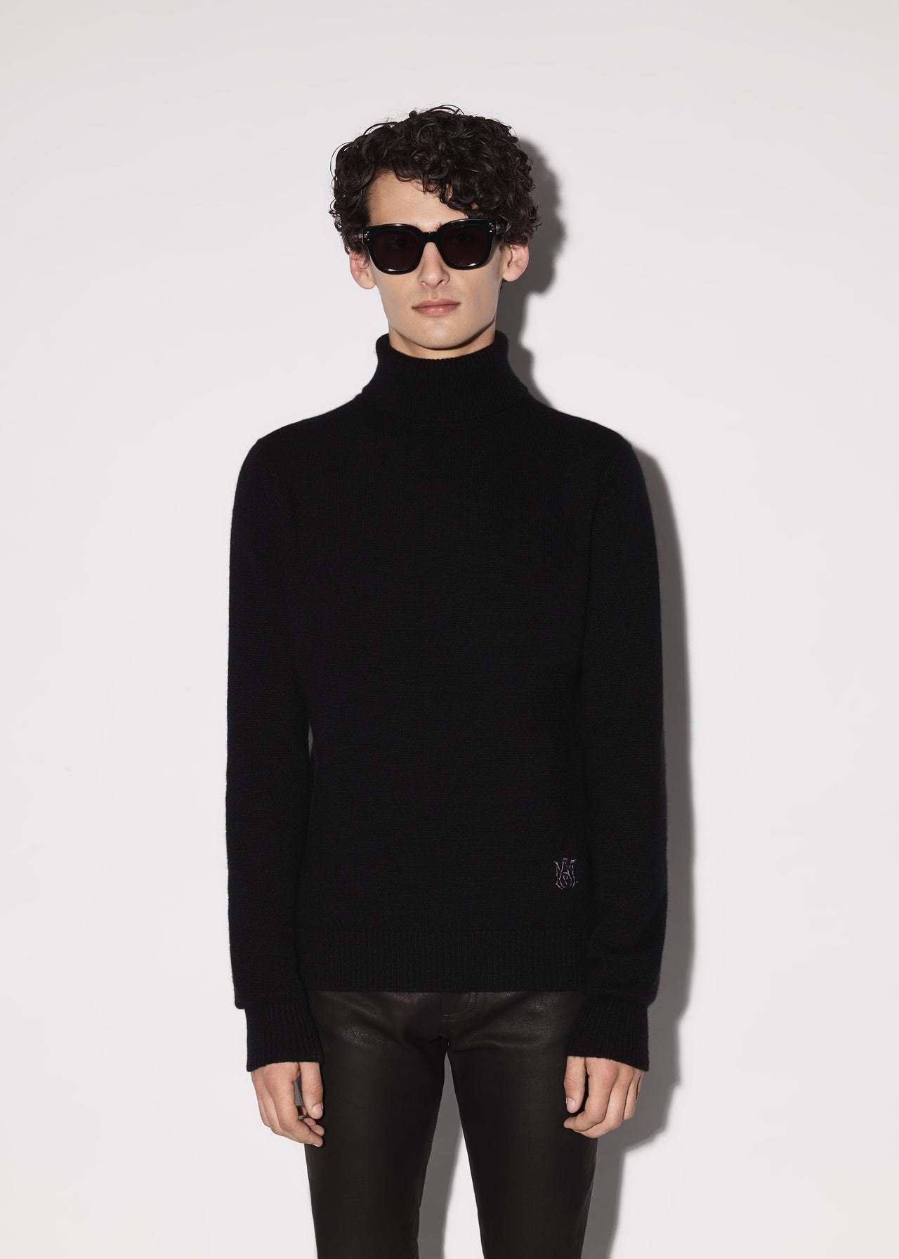 22Pre-Spring AMIRIアミリ カシミアフランネルネックセーター (AMIRI 22Pre-Spring AMIRIアミリ カシミアフランネルネックセーター (AMIRI