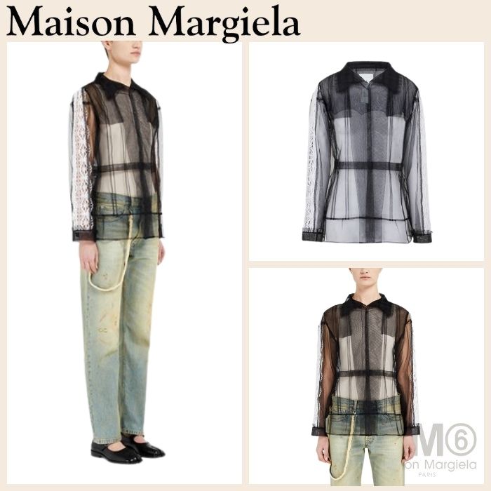 直営店【MAISON MARGIELA】チュール シャドー シャツ (Maison Margiela ...