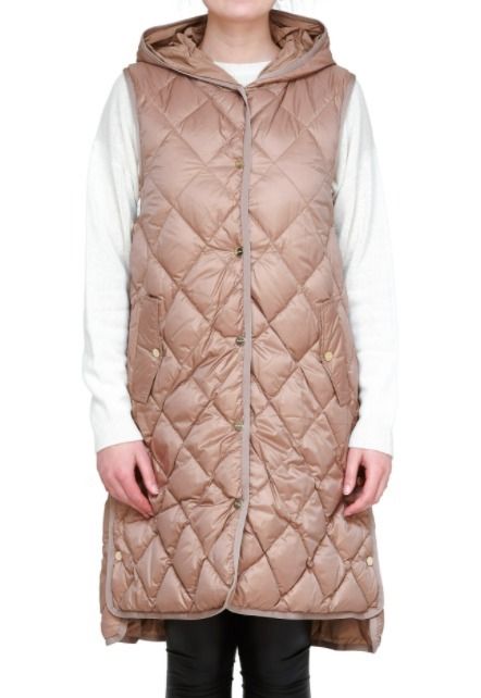 MAX MARA THE CUBE】GISOFT テクニカル キルティング ジレ (Max Mara ...