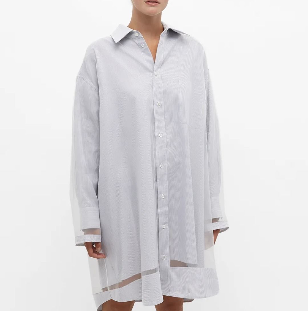☆VIP価格☆ MAISON MARGIELA Decortique ストライプ ワンピース