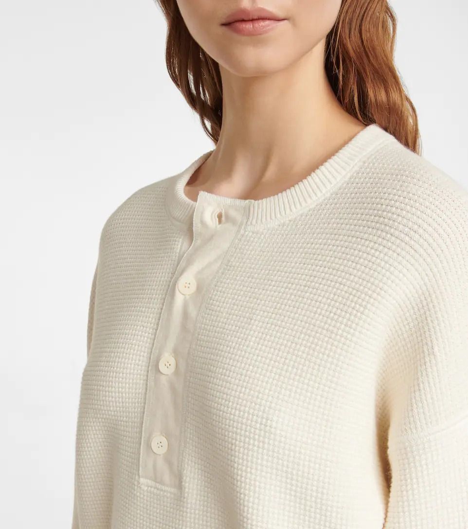 THE ROW♡ワッフルニットコットンブレンドスウェットシャツ (The Row ...