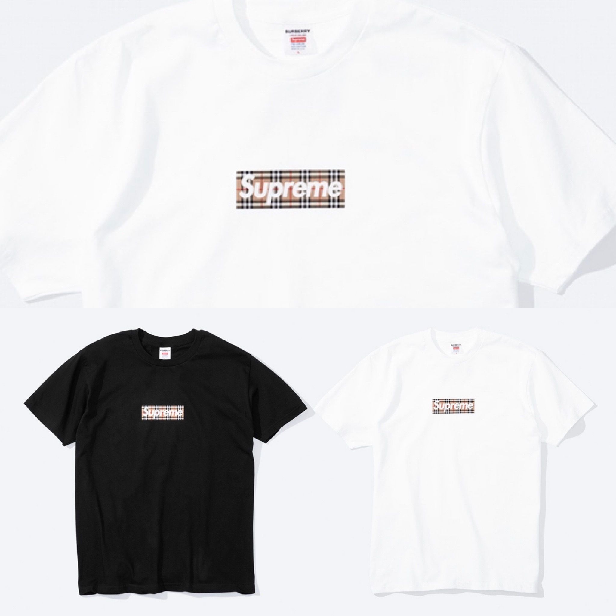 2022SS】Burberry Box Logo Tee (Supreme/Tシャツ・カットソー