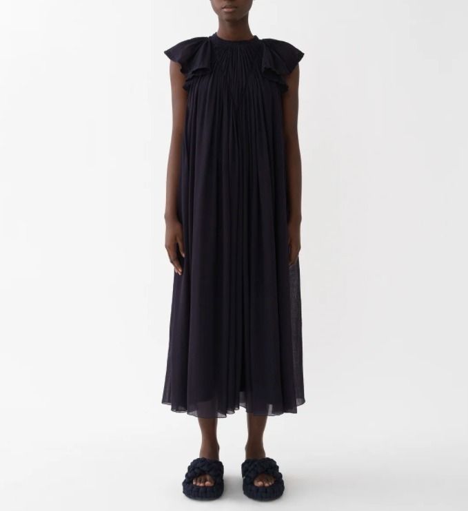 クロエ ギャザー入りキャップスリーブドレス CHC22SRO3706170Q (Chloe ...