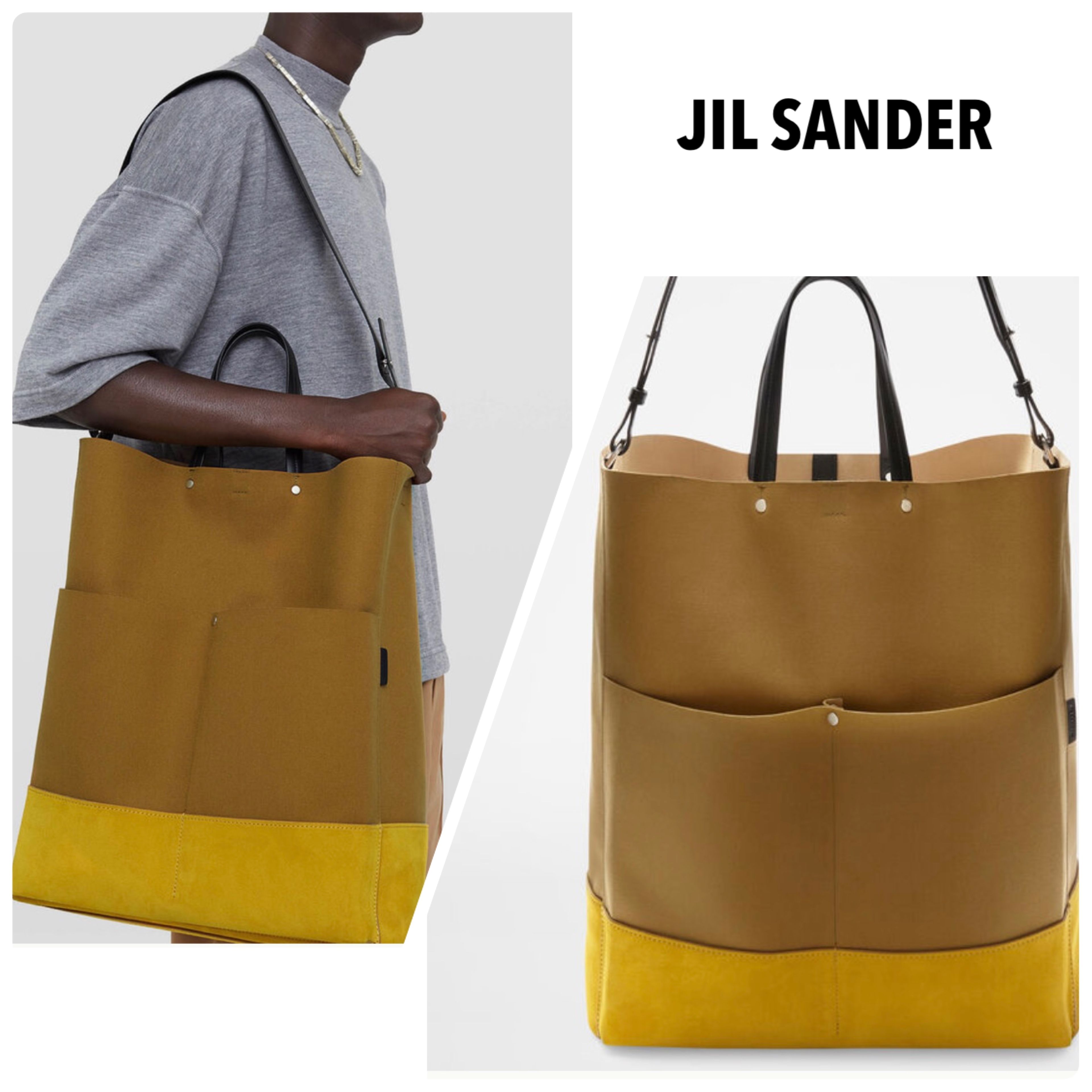 JIL SANDER ベースポケットトート (Jil Sander/トートバッグ JIL SANDER ベースポケットトート (Jil Sander/トートバッグ