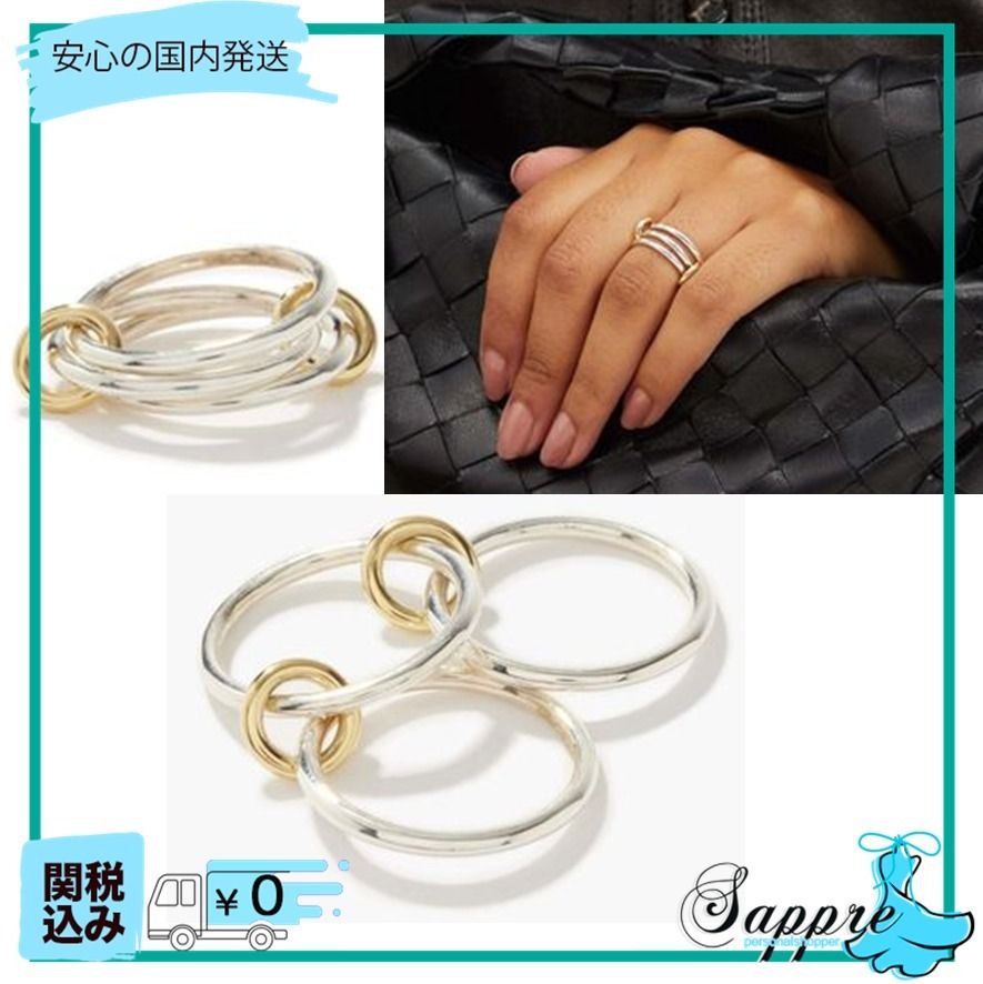 ギフト対応♪Spinelli-Kilcollin 18k& シルバー 3連 リング ...