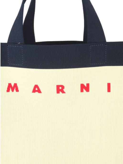 ◇MARNI◇マルニ ショッピングバッグ トートバック ロゴ 正規品 (MARNI ...