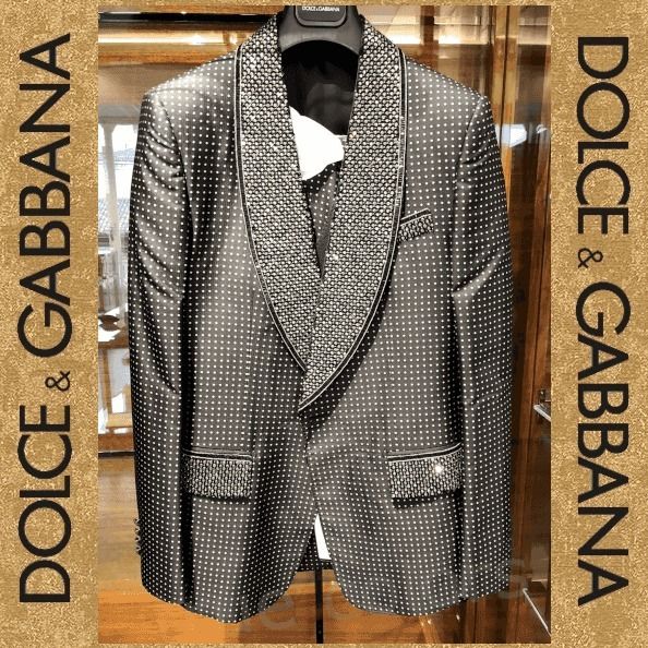 Dolce&Gabbanaスーツセットアップ ストライプ 48XL デイリー スタイル