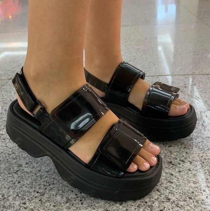 Melissa【追跡付/送料込】雨の日対策 厚底プラットフォーム (Melissa ...