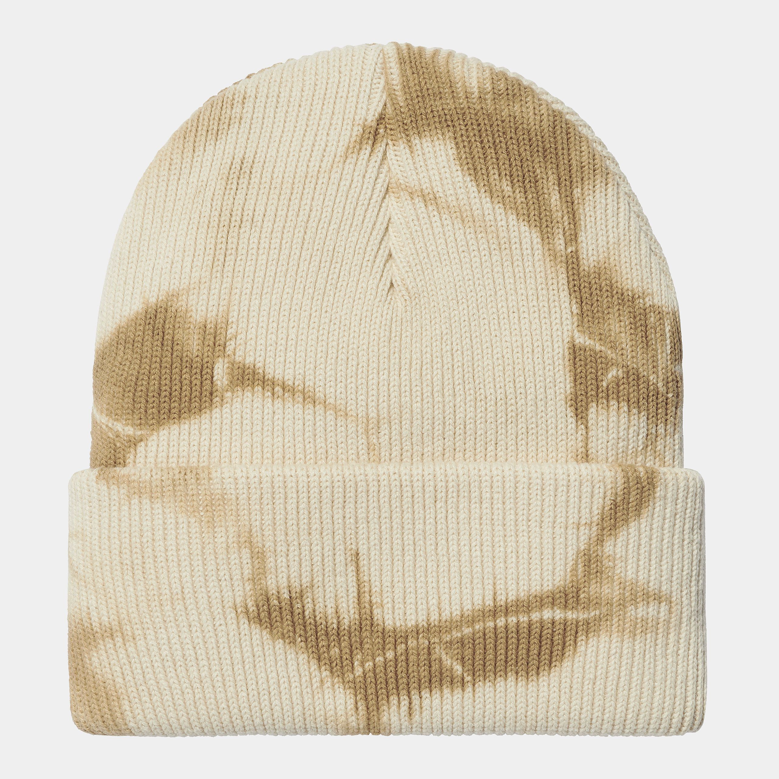 ★ドイツ発/送関込*Carhartt*ロゴ刺繍タイダイニットビーニー/NT
