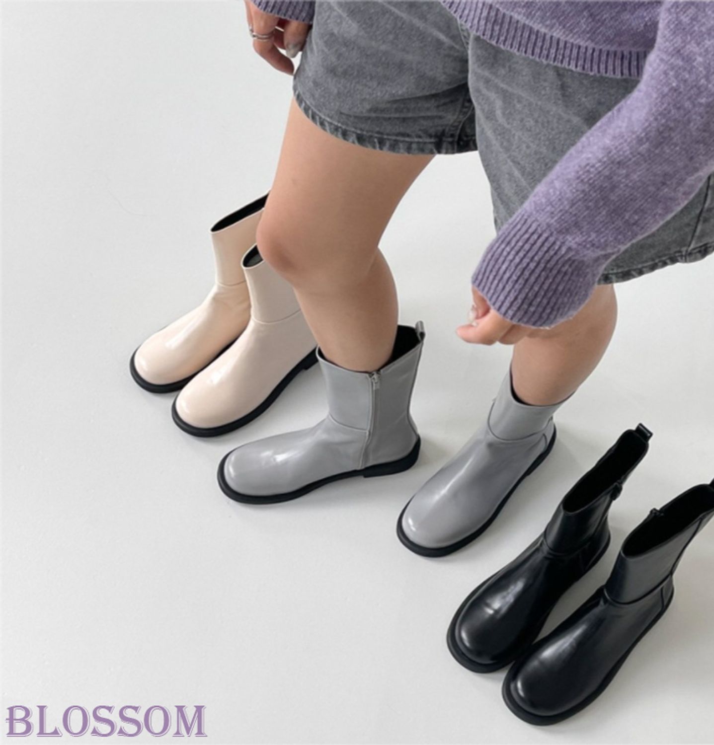 かわいい ミドルブーツ 333 ミドルブーツ Buyma