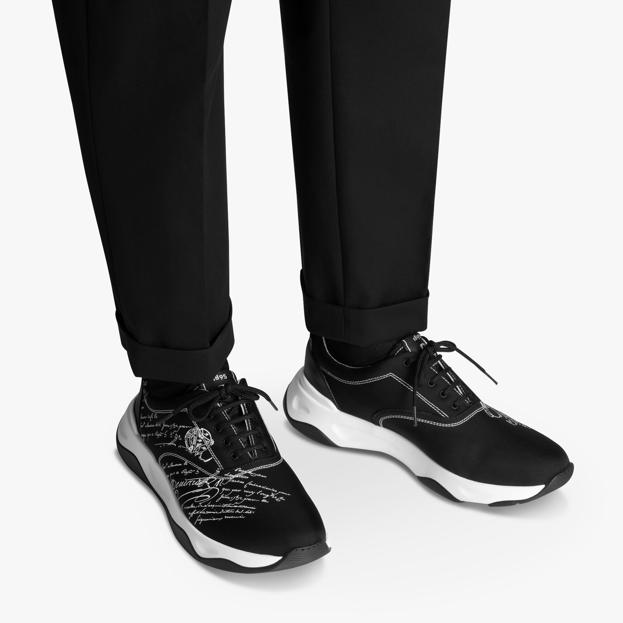 BERLUTI フロー スクリット ナイロン スニーカー (Berluti/スニーカー BERLUTI フロー スクリット ナイロン スニーカー (Berluti/スニーカー