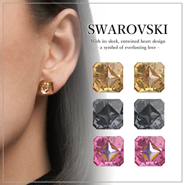 SWAROVSKI】渡辺翔太さん着用 Hyperbola ドロップピアス