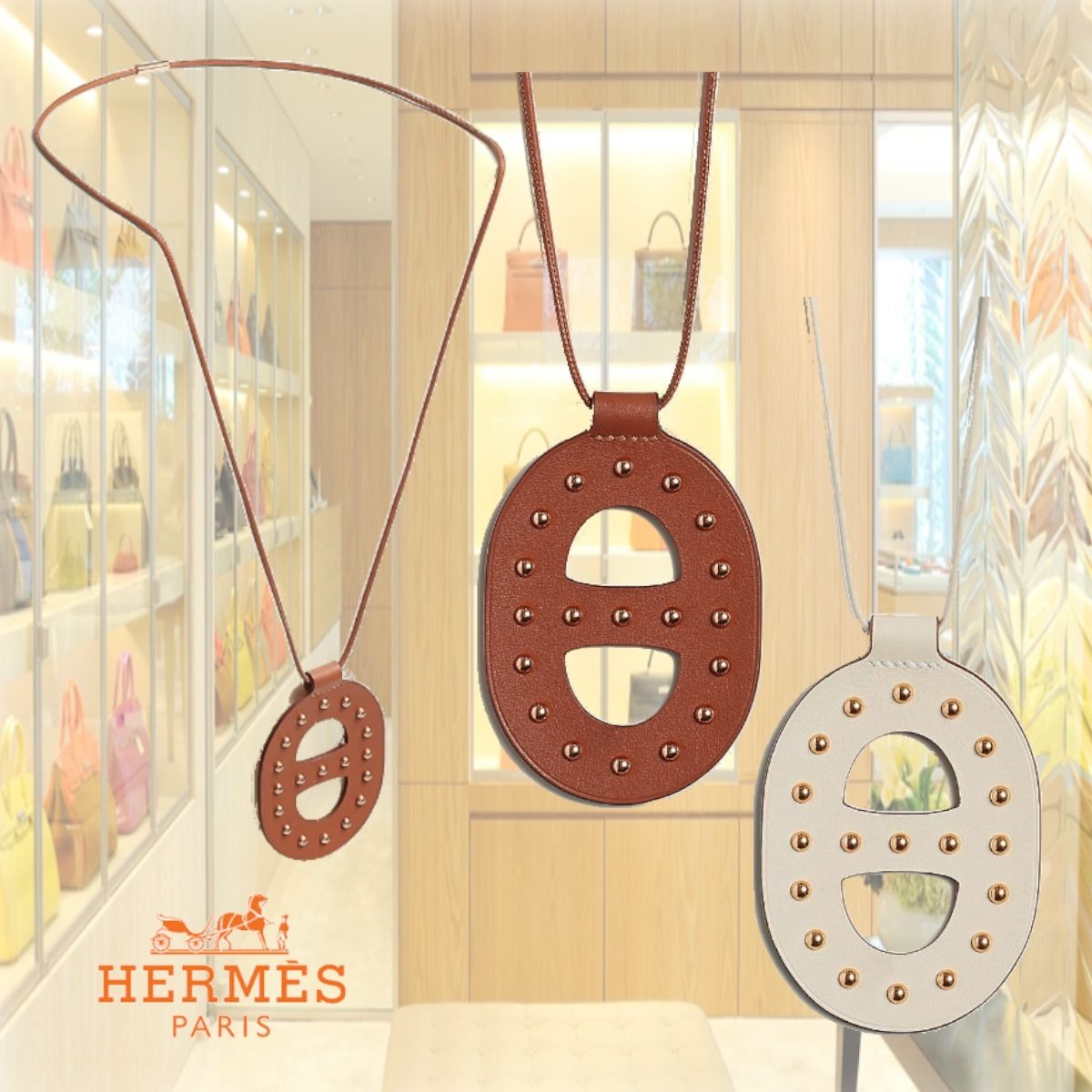 エルメス ペンダント シェーヌダンクル Chane d'Ancre GM (HERMES エルメス ペンダント シェーヌダンクル Chane d'Ancre GM (HERMES