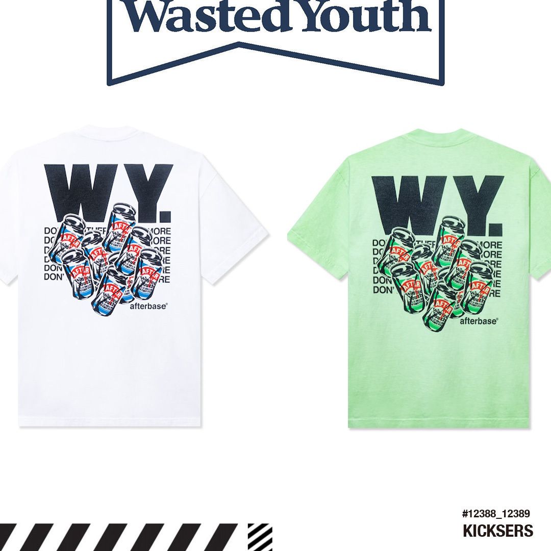 AFTERBASE WASTED YOUTH TEE Verdy ヴェルディ コラボ Tシャツ (Girls