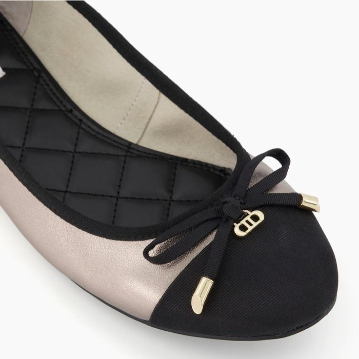 デューン ロンドン パンプス リボン バレリーナ フラット (Dune LONDON ...