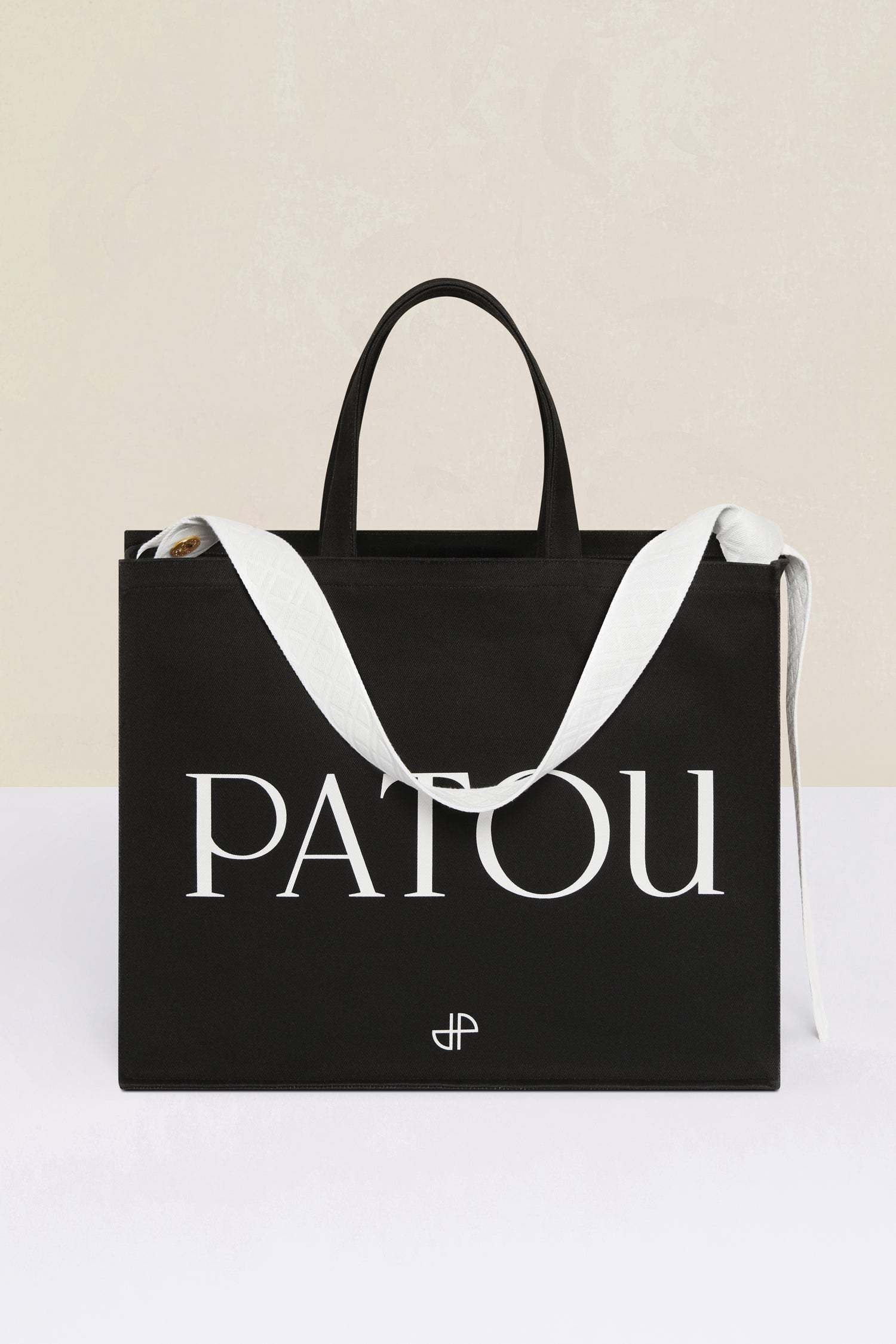 【保存版】 【PATOU(パトゥ)】オーガニックコットンキャンバス2WAYトート ハンドバッグ Patou】オーガニックコットン パトゥ キャンバストート 2way (PATOU