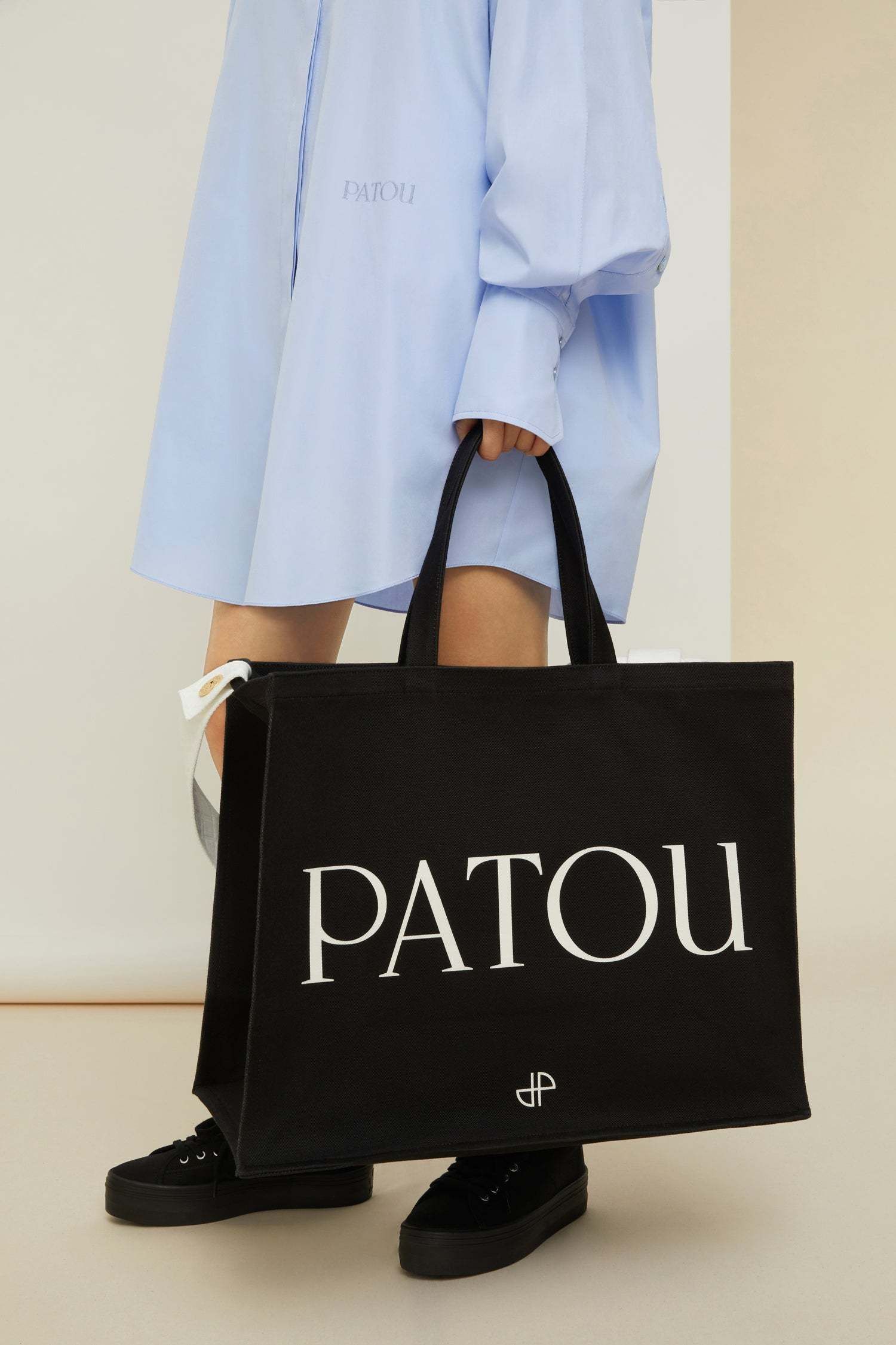 Patou】オーガニックコットン パトゥ キャンバストート 2way (PATOU Patou】オーガニックコットン パトゥ キャンバストート 2way (PATOU