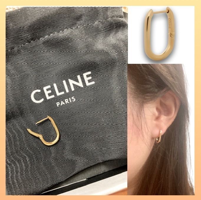 大人気 ◎セリーヌ◎ セパラブル フープ シングル ピアス (CELINE 大人気 ◎セリーヌ◎ セパラブル フープ シングル ピアス (CELINE