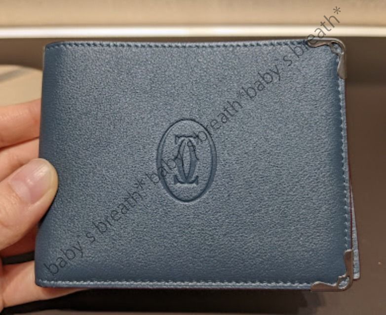 国内即発 大人気 マスト ドゥ カルティエ 二つ折りウォレット Cartier】マスト ドゥ カルティエ 二つ折りマルチウォレット