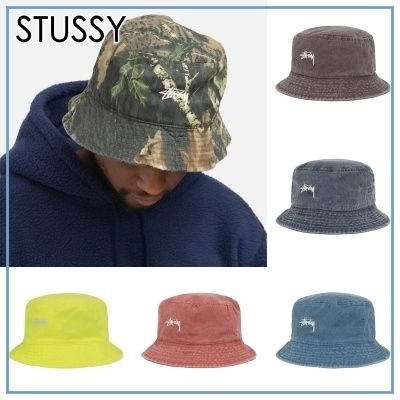 STUSSY ウォッシュドストック バケットハット ☆送料関税込☆ (STUSSY STUSSY ウォッシュドストック バケットハット ☆送料関税込☆ (STUSSY
