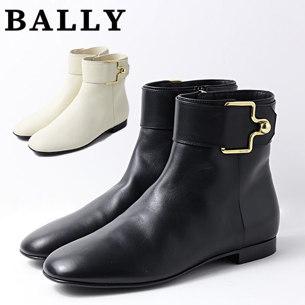BALLY バリー ブーツ ローヒール レザー 本革 国内発送 (BALLY ...