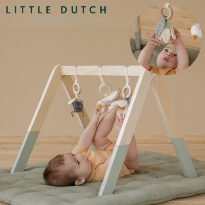 注目の福袋をピックアップ！ 】木製 DUTCH LITTLE ベビープレイジム (LITTLE リトルグース ベビージム