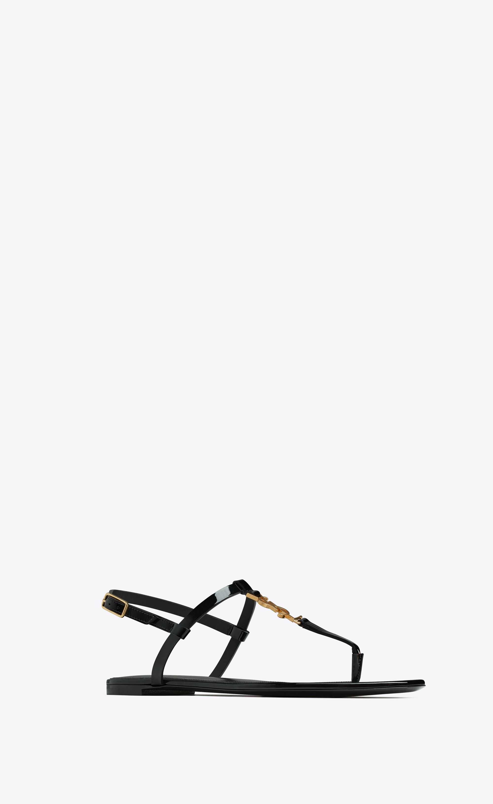 関税負担なし☆Saint Laurent カサンドラ フラットサンダル 楽天市場】SAINT LAURENT サンローラン フラットサンダル 652758