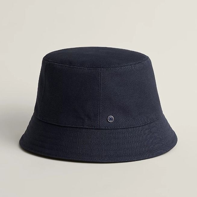 人気 限定新色 帽子 エルメス Eden バケットハット ネイビー (HERMES 人気 限定新色 帽子 エルメス Eden バケットハット ネイビー (HERMES