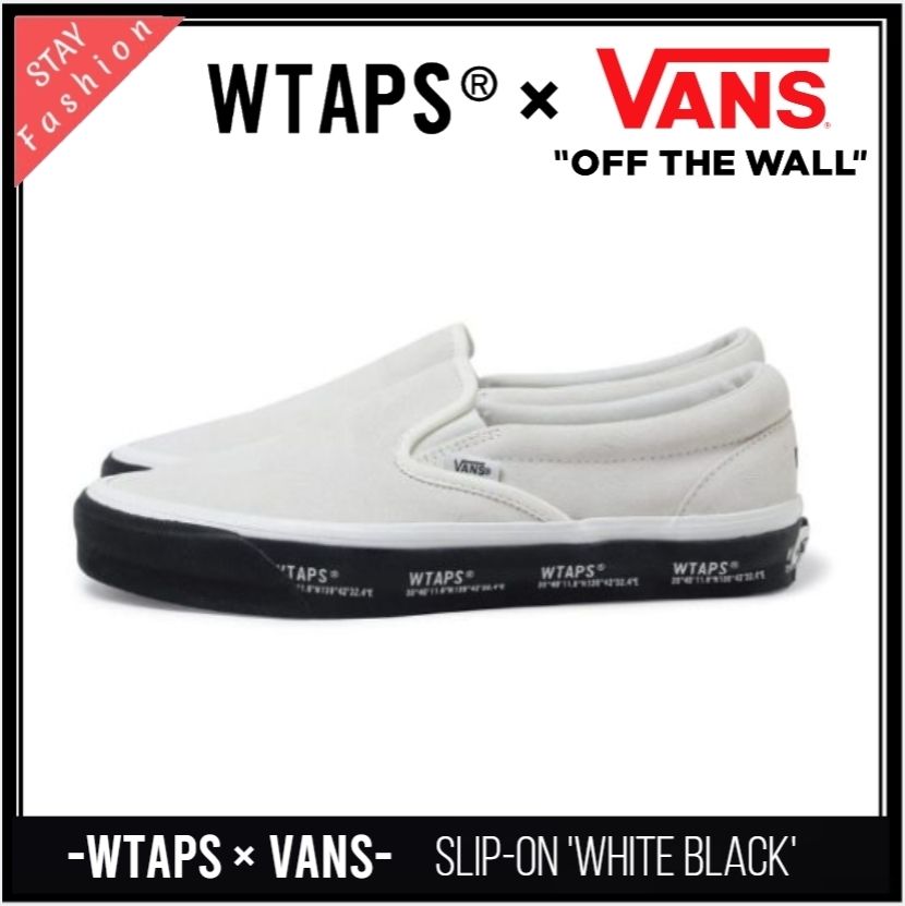 wtaps x VANS スリッポン スニーカー