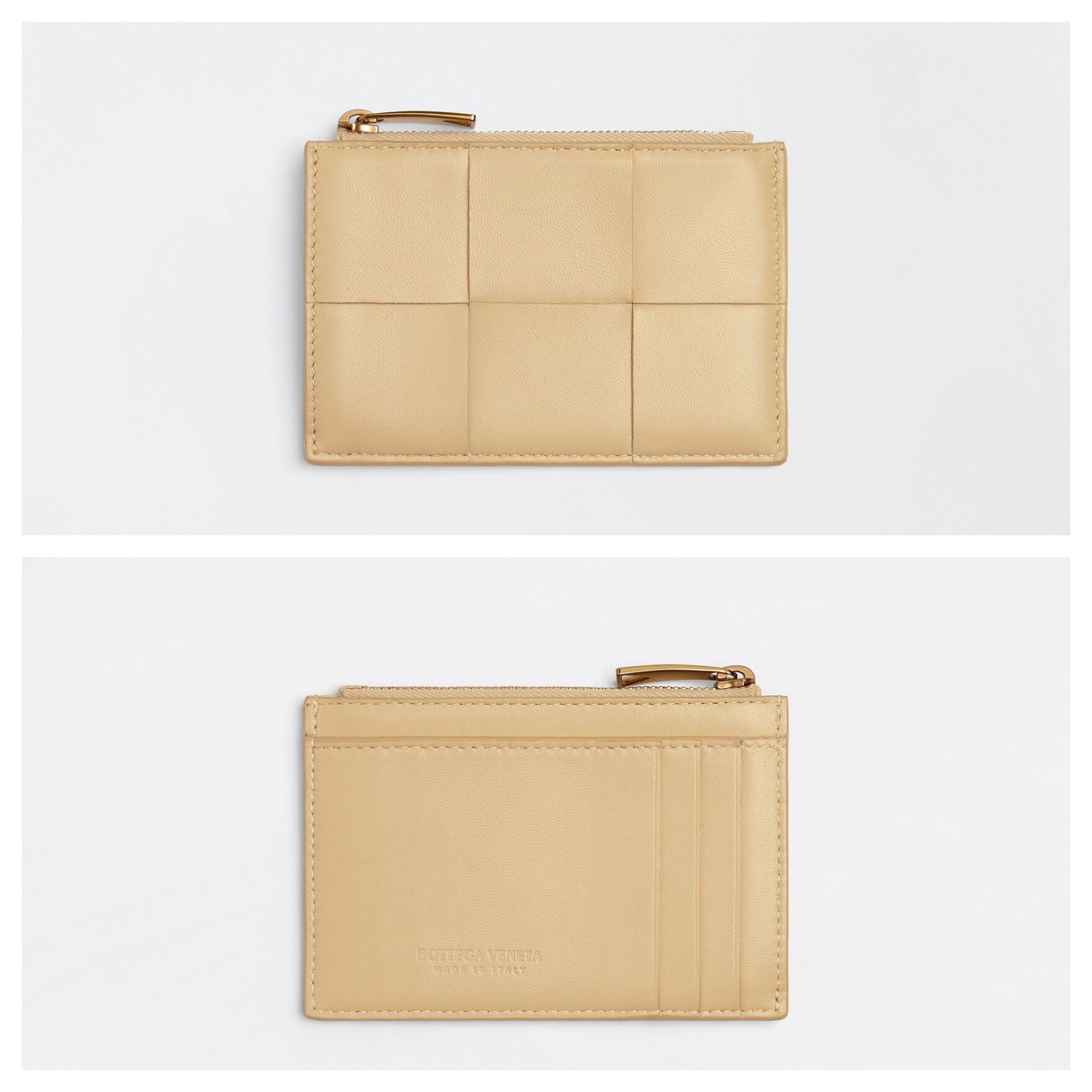 BOTTEGA VENETA☆ファスナー付きカードケース イントレチャート