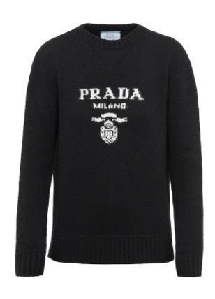 ☆2021-22 AW☆【PRADA】カシミアxウール クルーネック セーター ...