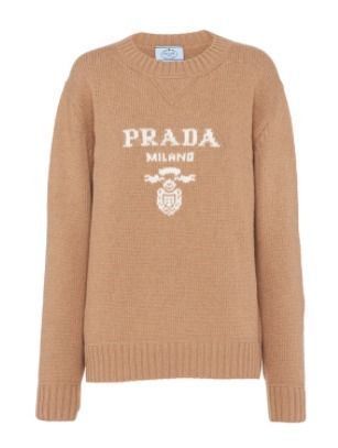 ☆2021-22 AW☆【PRADA】カシミアxウール クルーネック セーター ...