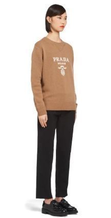 ☆2021-22 AW☆【PRADA】カシミアxウール クルーネック セーター ...