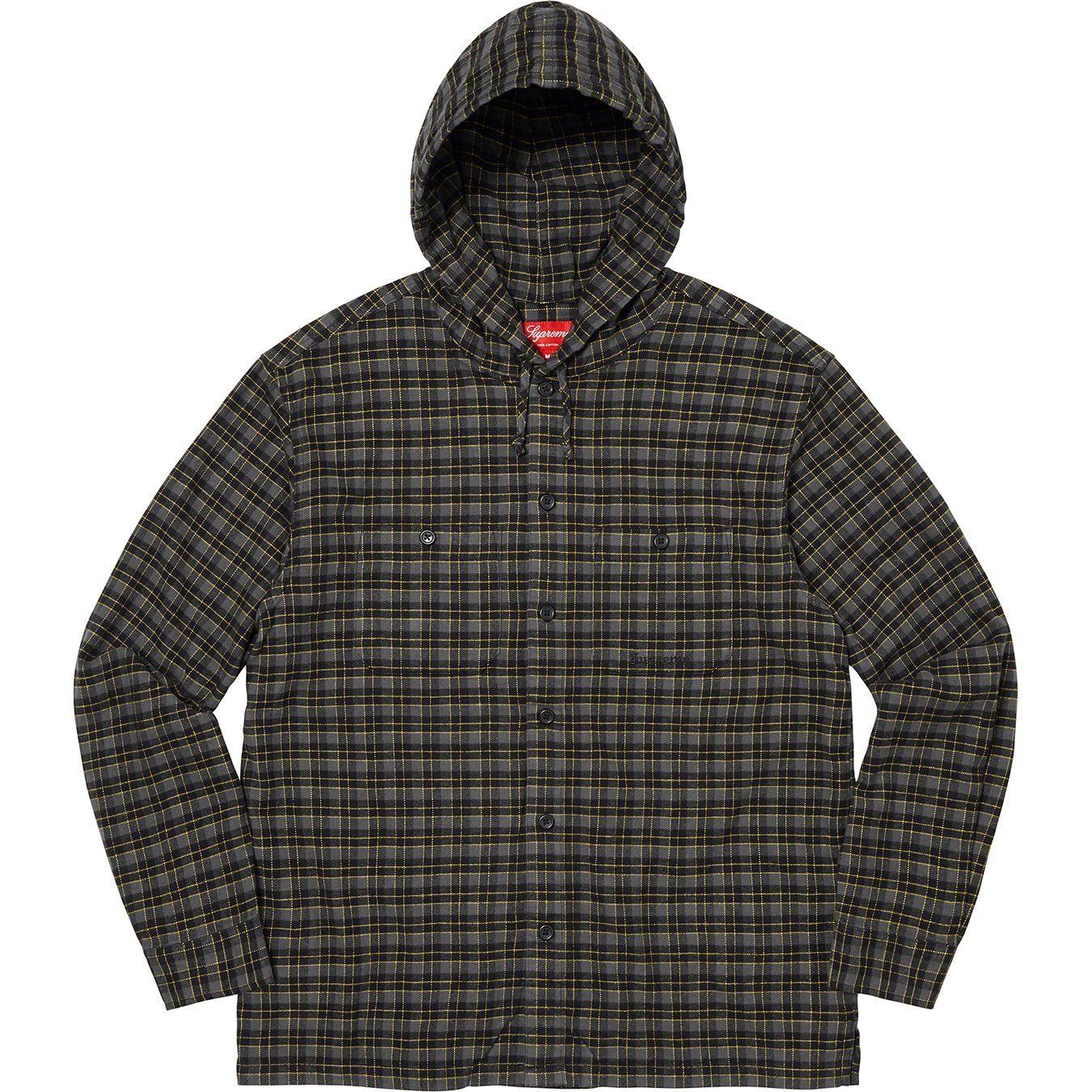 国内発送 関税込 22SS Week4 Supreme Mini Plaid Hooded Shirt ...