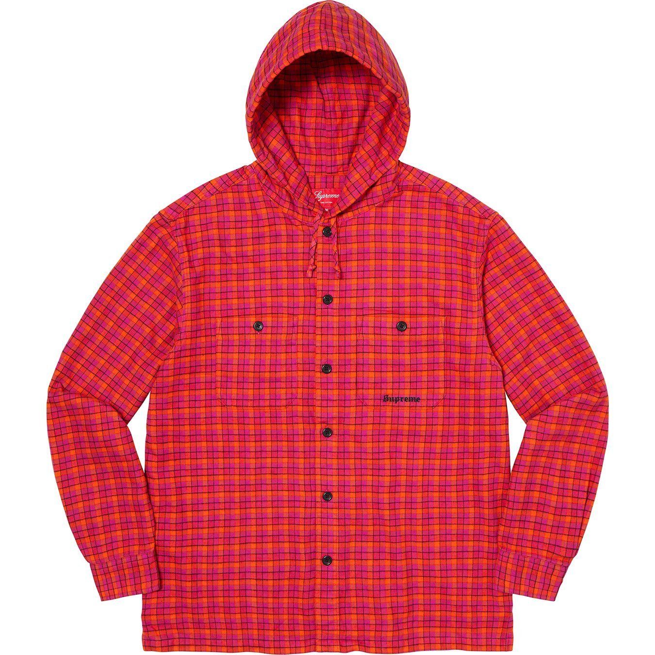 国内発送 関税込 22SS Week4 Supreme Mini Plaid Hooded Shirt ...