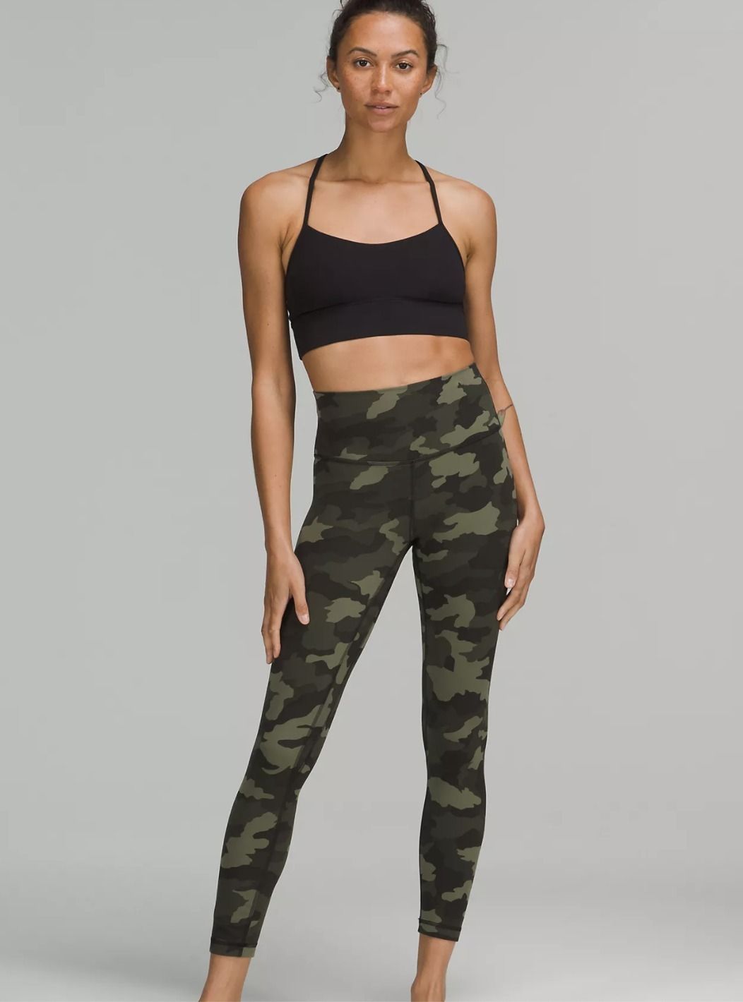 lululemon☆迷彩緑 Align 25 ハイライズ 柔らかNulu (lululemon lululemon☆迷彩緑 Align 25 ハイライズ 柔らかNulu (lululemon