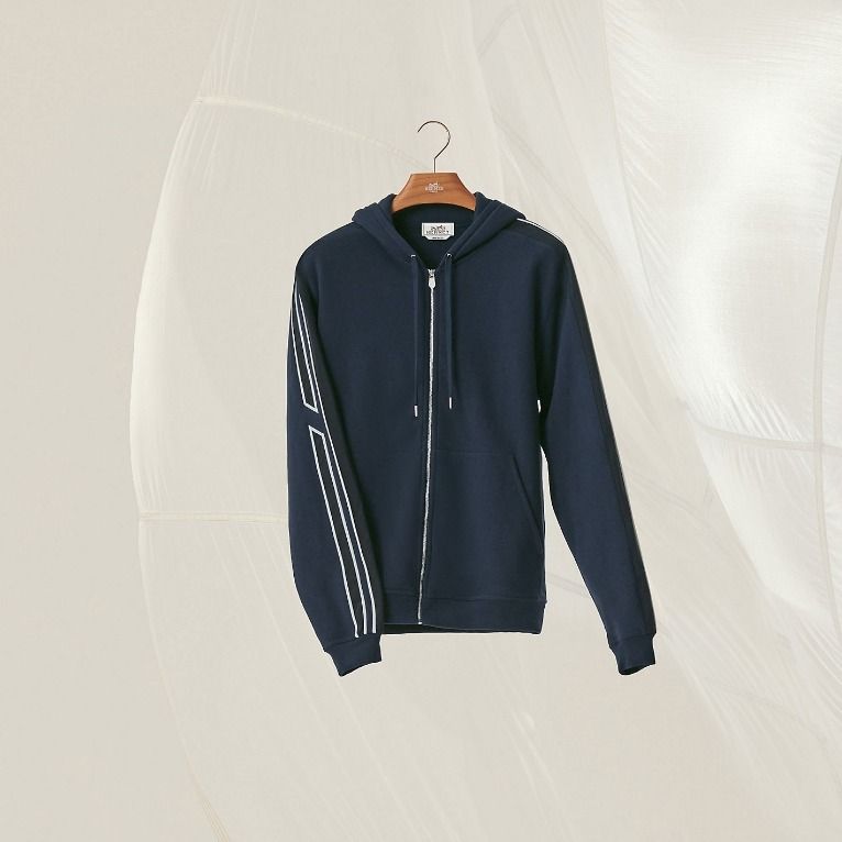 直営店】大人気 エルメス メンズスウェットパーカー 《Run H》 (HERMES ...