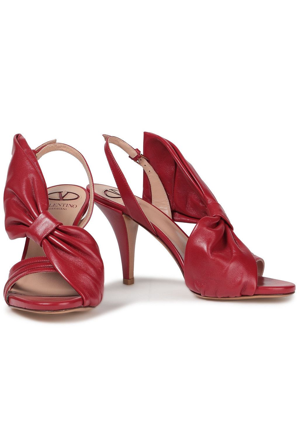 Bow Leather Sandal リボン レザー サンダル (VALENTINO/サンダル ...