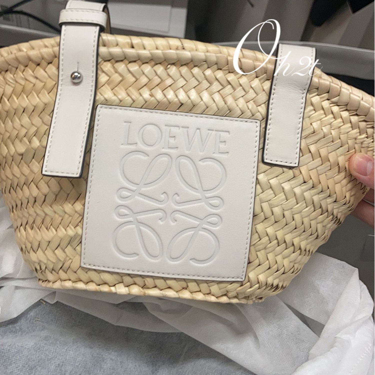 直営店買付 Loewe バスケットバッグ スモール Loewe かごバッグ Buyma