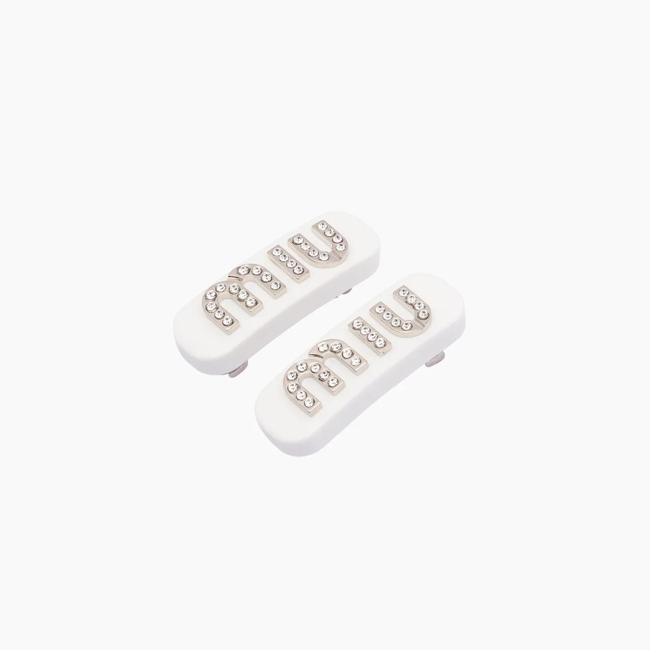 MIUMIU】プレックスxメタル ヘアクリップ (MiuMiu/ヘアアクセサリー ...