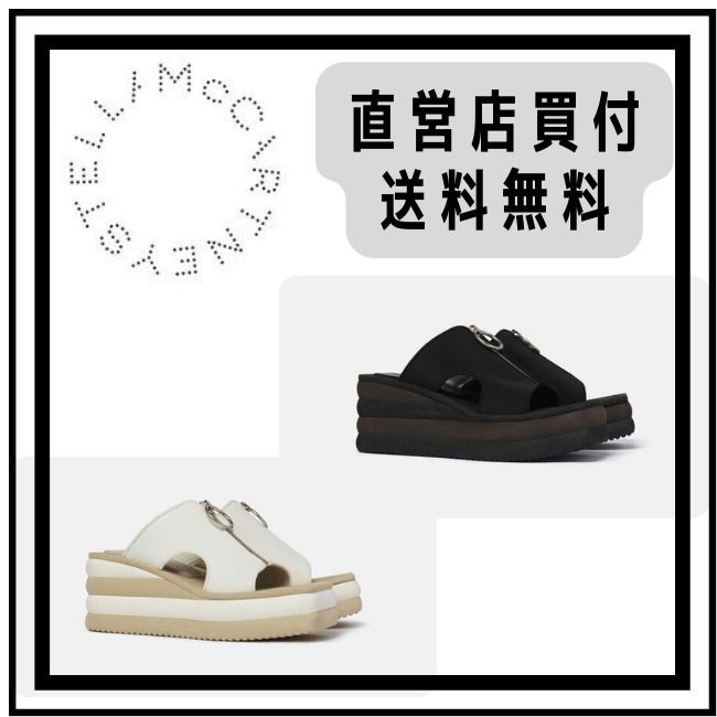 Stella McCartney】スキューバ プラットフォーム スライド (Stella 売り切れ必至! 【新品】STELLA MCCARTNEYスキューバプラットフォームスライド サンダル