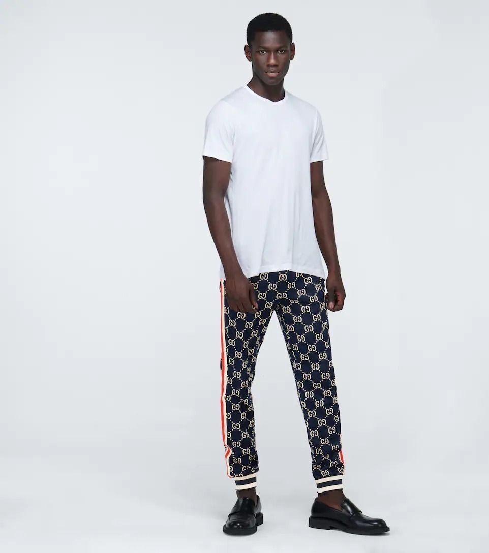 ☆GUCCI☆GGジャカードスウェットパンツ (GUCCI/スウェットパンツ 【爆売り!】 グッチ ジャガード ロゴ スウェットパンツ その他