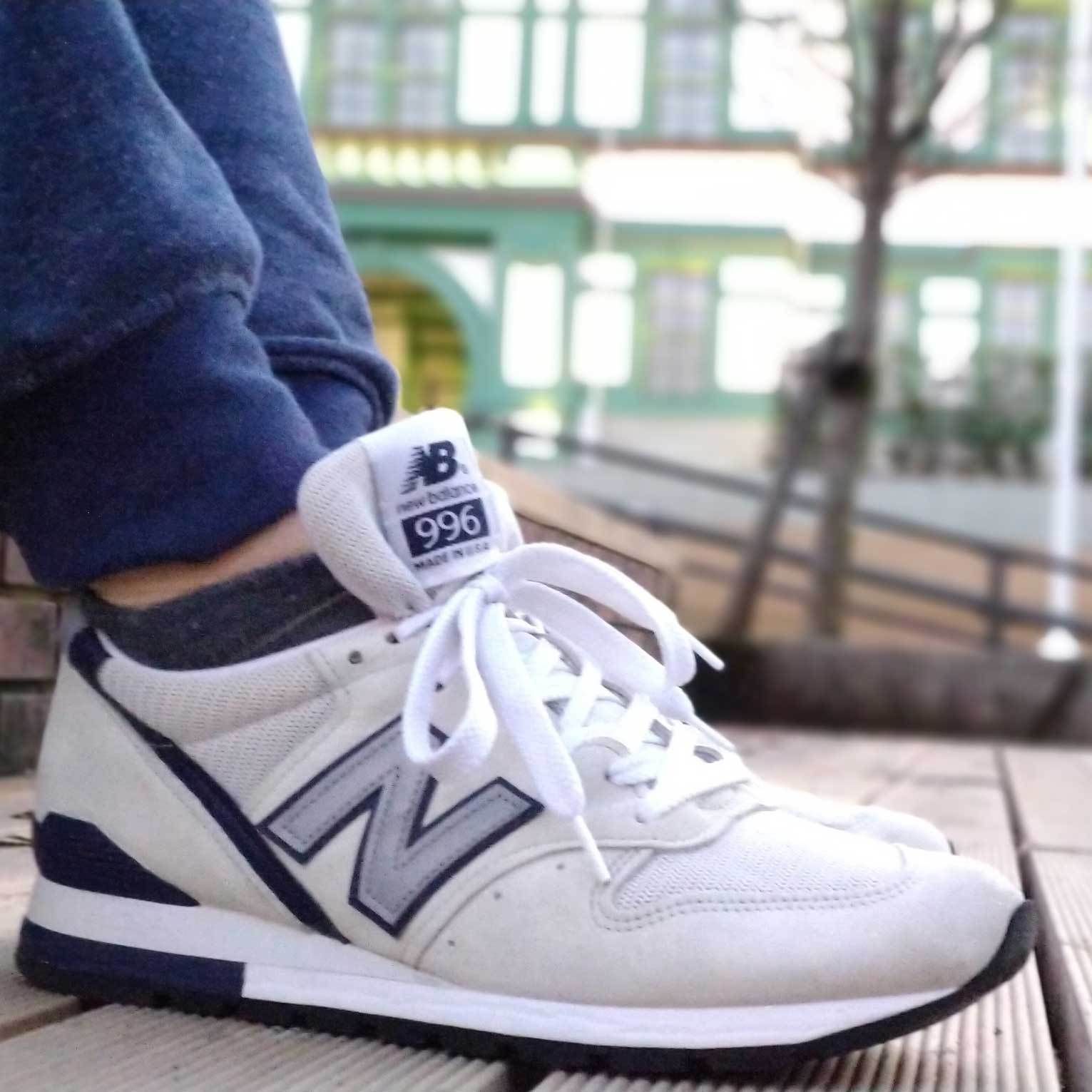 New Balance M996 グレー スエード アメリカ製 (New Balance ...