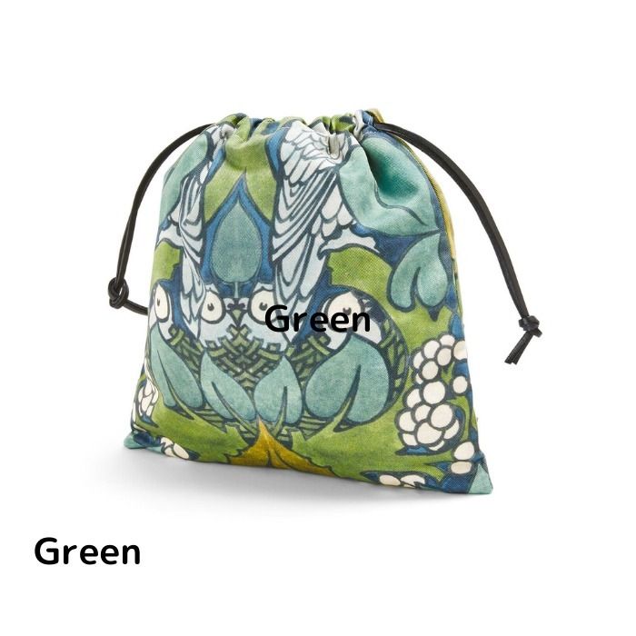 カゴバッグに合わせて!【Loewe】ドローストリングポーチ (LOEWE ...