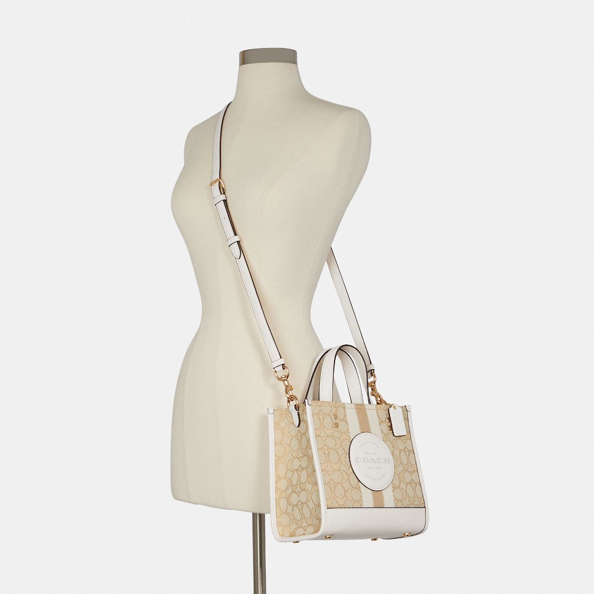 ◇COACH◇Dempsey デンプシー トート 22 シグネチャージャカード