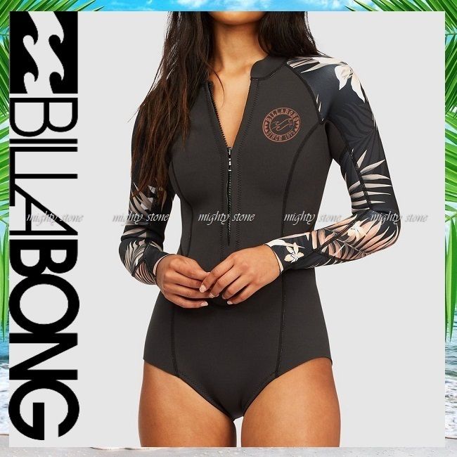 ☆Billabong☆ロング袖ビキニカット1mmウエットスーツ-LEAF (Billabong 【ラッピング不可】 BONG ビラボン ウエットスーツ レディース BILLA サーフィン