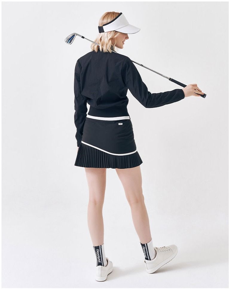 □Cleveland Golf□カーブフレアマシンプリーツキュロット□新作 □Cleveland Golf□カーブフレアマシンプリーツキュロット□新作