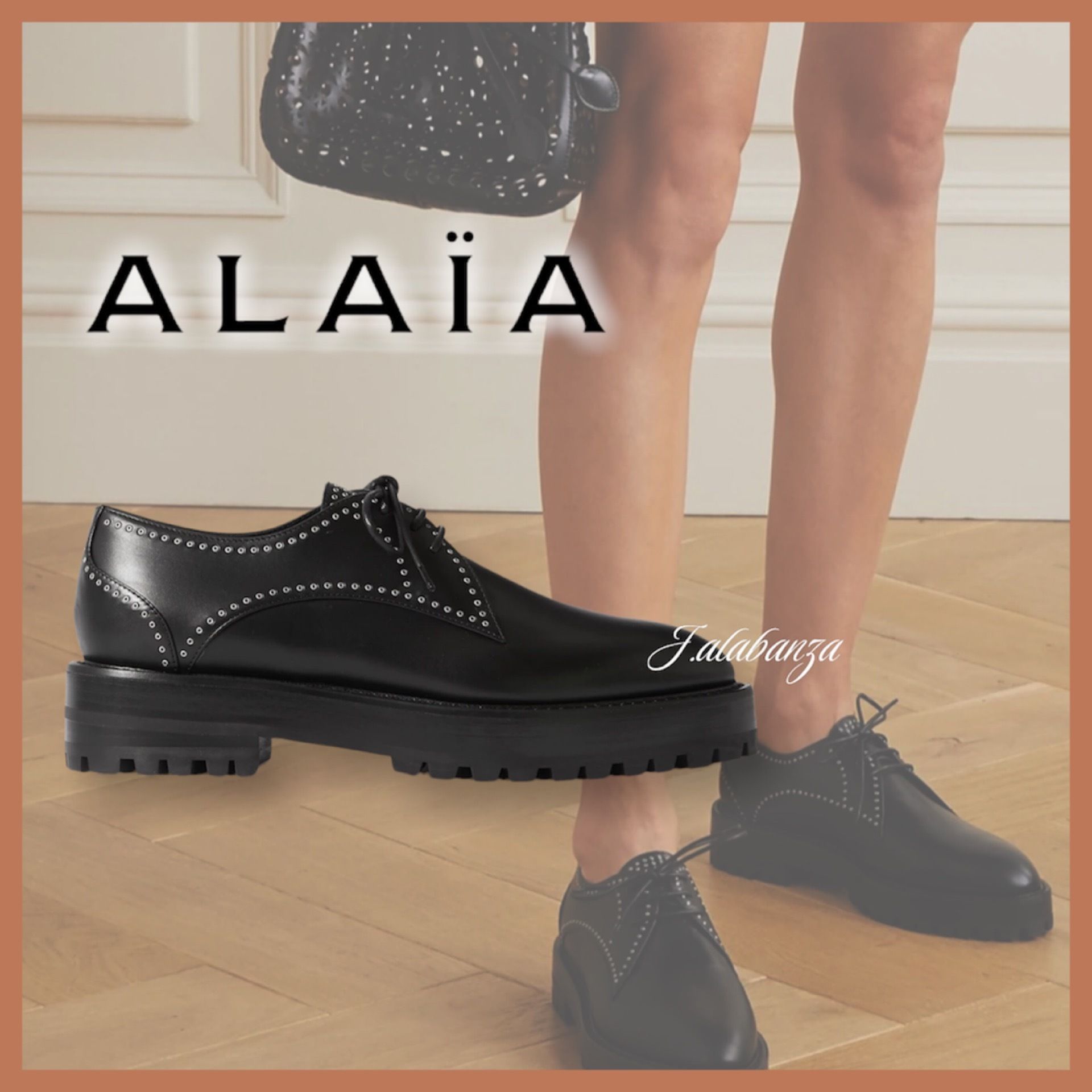 ALAÏA アライア レースアップ 靴 シューズ ALAIA